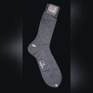 Dunhill Charcoal Dress Socks